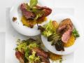 Entenbrust auf Salat Rezept