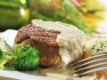 Entrecote mit Pilzrahmsoße Rezept