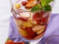 Erdbeer-Melonen-Bowle Rezept
