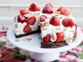 Erdbeer-Schoko-Torte ohne Backen Rezept