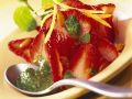 Erdbeeren mit Minzpesto Rezept