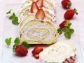Erdbeerrolle ohne Gelatine Rezept