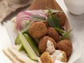 Falafel mit Harissa-Joghurt-Soße Rezept