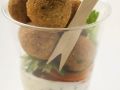 Falafel mit Joghurtdip Rezept
