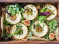 Feigen-Tartelettes mit Ziegenkäse Rezept