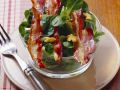 Feldsalat mit Bacon und Nüssen Rezept