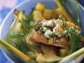 Fenchel-Kartoffelgemüse mit Lachs Rezept