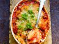 Fenchel-Tomaten-Gratin mit Käse überbacken Rezept