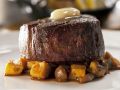 Filetspitzen (Filet Mignon) mit Butter und Gemüse Rezept