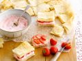 Filoteig mit Erdbeerquark Rezept