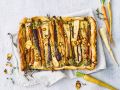 Filoteig-Tarte mit Wurzelgemüse und Ziegenkäse Rezept