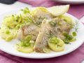 Fischfilet auf zitronigem Kartoffelsalat Rezept