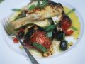 Fischfilet mit gebackenem Sommergemüse Rezept