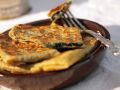 Fladenbrot mit Feta-Spinat-Füllung Rezept