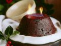 Flambierter Weihnachtspudding nach englischer Art Rezept