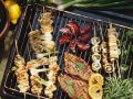 Fleisch und Geflügel vom Grill Rezept