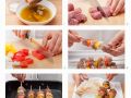 Fleischspieße mit Gemüse Rezept