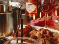 Fondue mit Fleisch Rezept