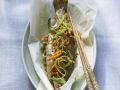 Forelle auf asiatische Art gebacken Rezept