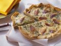 Forellen-Lauchzwiebel-Quiche Rezept