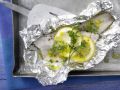 Forellenfilet im Alupäckchen Rezept