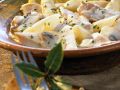Frikasee mit Spargel und Pilzen Rezept