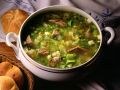 Frische Erbsensuppe mit Rindfleisch Rezept
