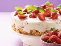 Frischkäsetorte mit Erdbeeren Rezept