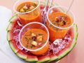 Fruchtige Gazpacho mit Wassermelone Rezept