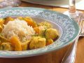 Fruchtiges Puten-Kürbiscurry Rezept
