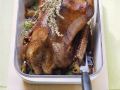 Gans mit Suppengemüse Rezept