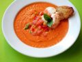 Gazpacho mit Garnelen Rezept