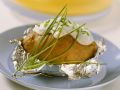 Gebackene Kartoffel mit Schnittlauchcreme Rezept