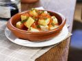 Gebackene Kartoffeln mit Tomatensauce (Patatas bravas) Rezept