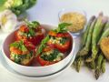 Gebackene Tomaten mit Spinatfüllung Rezept