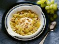 Gebackene Trauben mit Ziegenfrischkäse Rezept