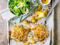 Gebackener Fisch mit Kruste und Fenchelsalat Rezept