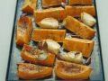 Gebackener Kürbis mit Knoblauch und Fenchel Rezept