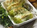Gebackener Weißkohl mit Nusskruste Rezept