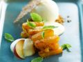 Gebratene Ananas mit Zitronensorbet Rezept