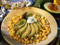 Gebratene Avocado mit Kartoffeln Rezept