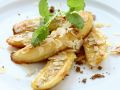 Gebratene Bananen mit Mandeln Rezept