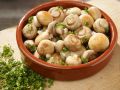 Gebratene Champignons mit Zwiebeln Rezept