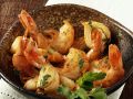 Gebratene Garnelen mit Knoblauch Rezept