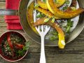 Gebratene Kürbisspalten Rezept