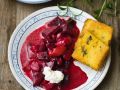 Gebratene Polenta mit Roter Bete Rezept