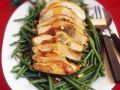 Gebratene Putenbrust mit grünen Bohnen Rezept