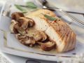 Gebratener Lachs mit Steinpilzen Rezept