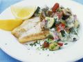Gebratener Viktoriabarsch mit Gemüse Rezept