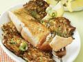 Gebratenes Lachsfilet mit Rösti Rezept